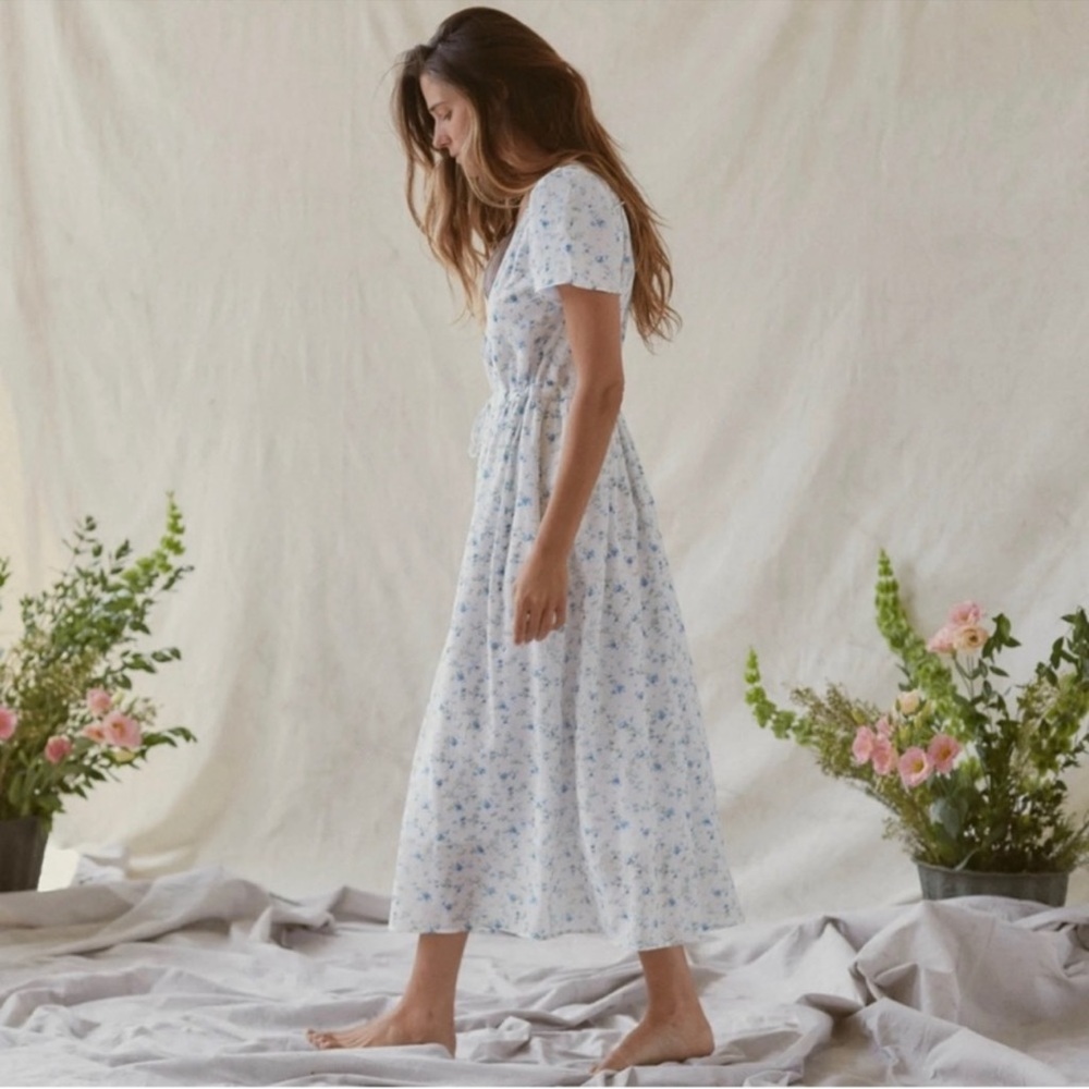 CHRISTY DAWN the dawn floral midi dress